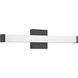 Maxx 24 inch Matte Black Vanity/Bath Bar Wall Light