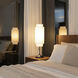 Lollipop 31 inch 9 watt Black Nickel Table Lamp Portable Light