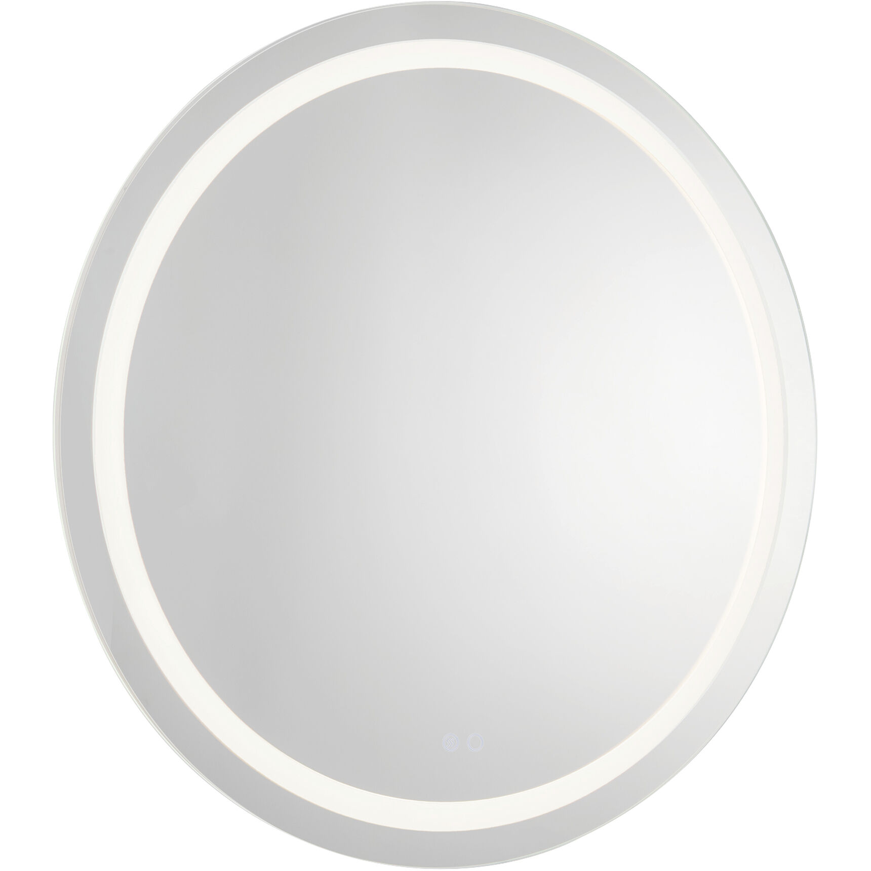 Hillmont 40 X 40 inch Sandblasted Merc Edge Wall Mirror