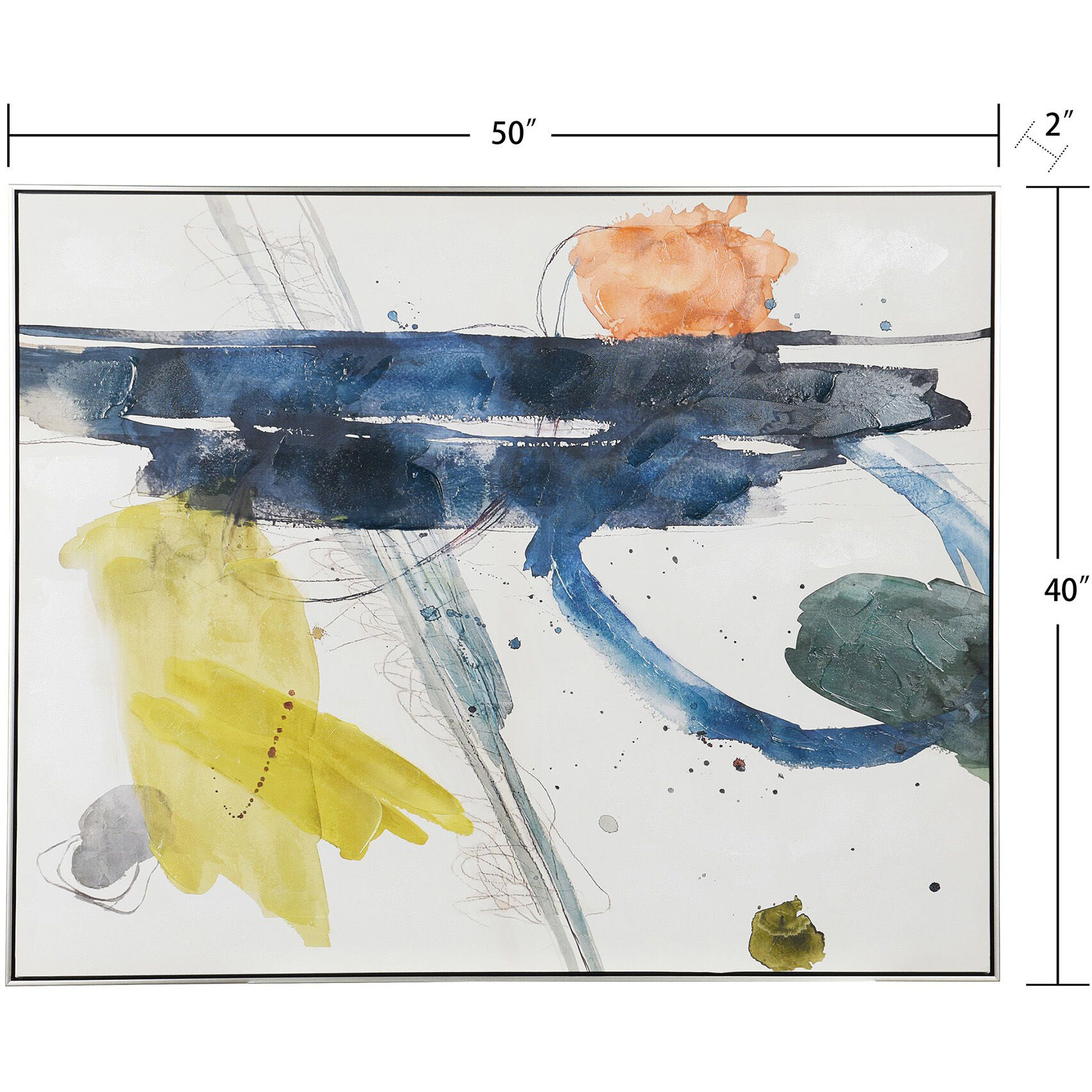 Cameron Blue Wall Art