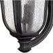 Trafalgar Outdoor Wall Mount Lantern in Museum Black, Extra Large