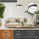 Bowen 1 Light 20.5 inch Textured Black Chandelier Ceiling Light