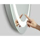 Mera 30 X 30 inch Might Bright White LED Wall Mirror