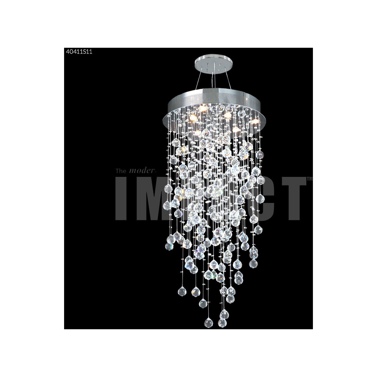Crystal Rain 6 Light 20.00 inch Chandelier