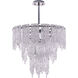 Gisel 10 Light 24 inch Polished Chrome Pendant Ceiling Light