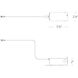 FQ Integrated LED Galvanized Steel Recessed Housing, 4" Housing