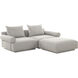 Rosello Grey Modular Sectional, Nook