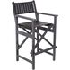 Carter 42.5 inch Black Bar Stool