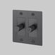 2G 100-120 Smoked Bronze Dimmer Switch, LED