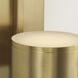 Henley LED 5.5 inch Aged Brass Sconce Wall Light