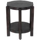 Yuhuda 27 X 25 inch Sombre Side Table, Small