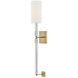 Anika Sconce Wall Light in Lacquered Brass