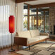 Lollipop 61 inch 9 watt Black Nickel Floor Lamp Portable Light