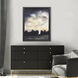 Tumultuous Overcast Blue and Beige and Gray Framed Art
