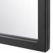 Kenitra 40 X 24 inch Matte Black Arch Wall Mirror