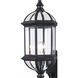 Wentworth 1 Light 22 inch Black Outdoor Wall Lantern