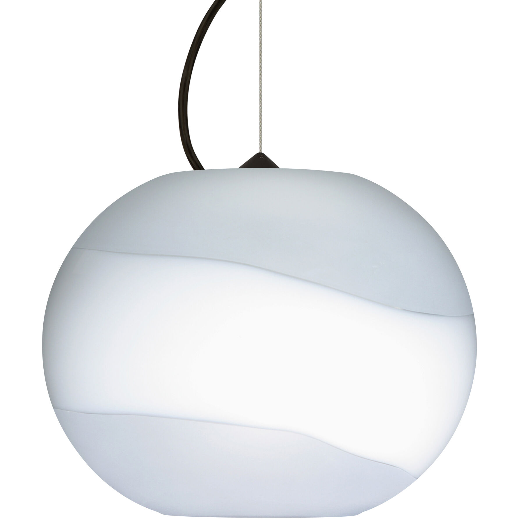 Luna LED Black Cable Pendant Ceiling Light