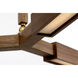 Kelly Wearstler Satori LED 42.25 inch Natural Walnut Arm Pivoting Chandelier Ceiling Light
