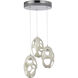 Ovale LED 13.8 inch White Pendant Ceiling Light