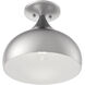 Amador 1 Light 10 inch Brushed Nickel Semi-Flush Mount Ceiling Light