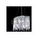 Bar Light 9 Light 5 inch Silver Crystal Chandelier Ceiling Light