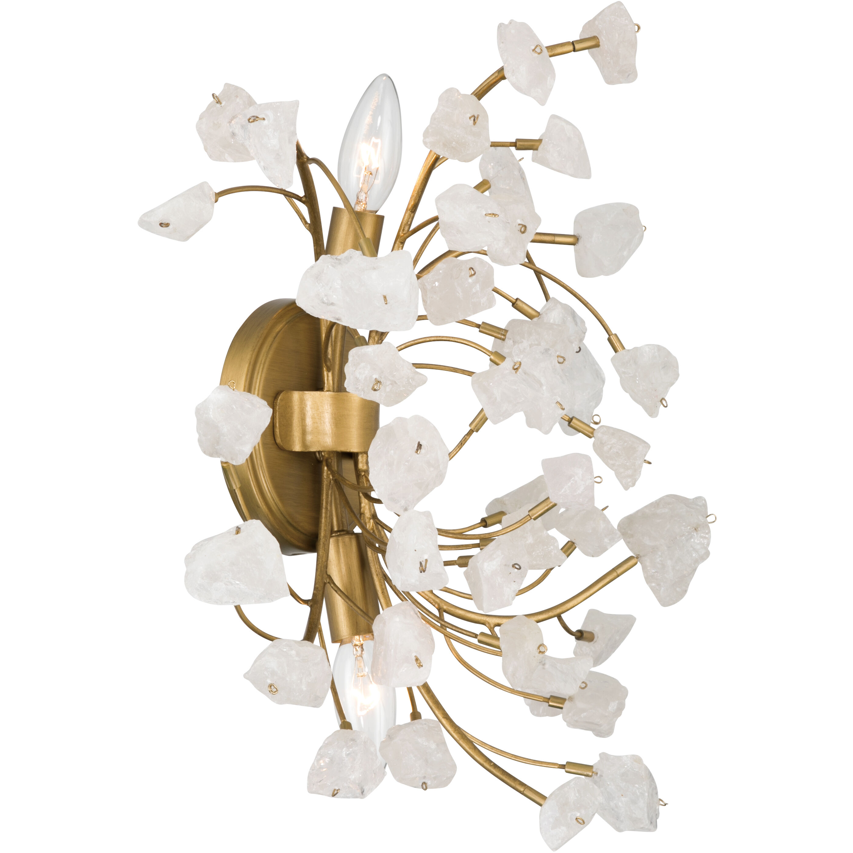 Ramus 2 Light 16.25 inch Painted Legacy Brass Wall Sconce Wall Light