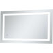 Helios 40 X 24 inch Silver Lighted Wall Mirror