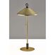 Kaden 19.75 inch 10.00 watt Brass with Black Accent Table Lamp Portable Light