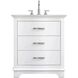 Knox 30 X 34 inch White Bathroom Vanity Cabinet
