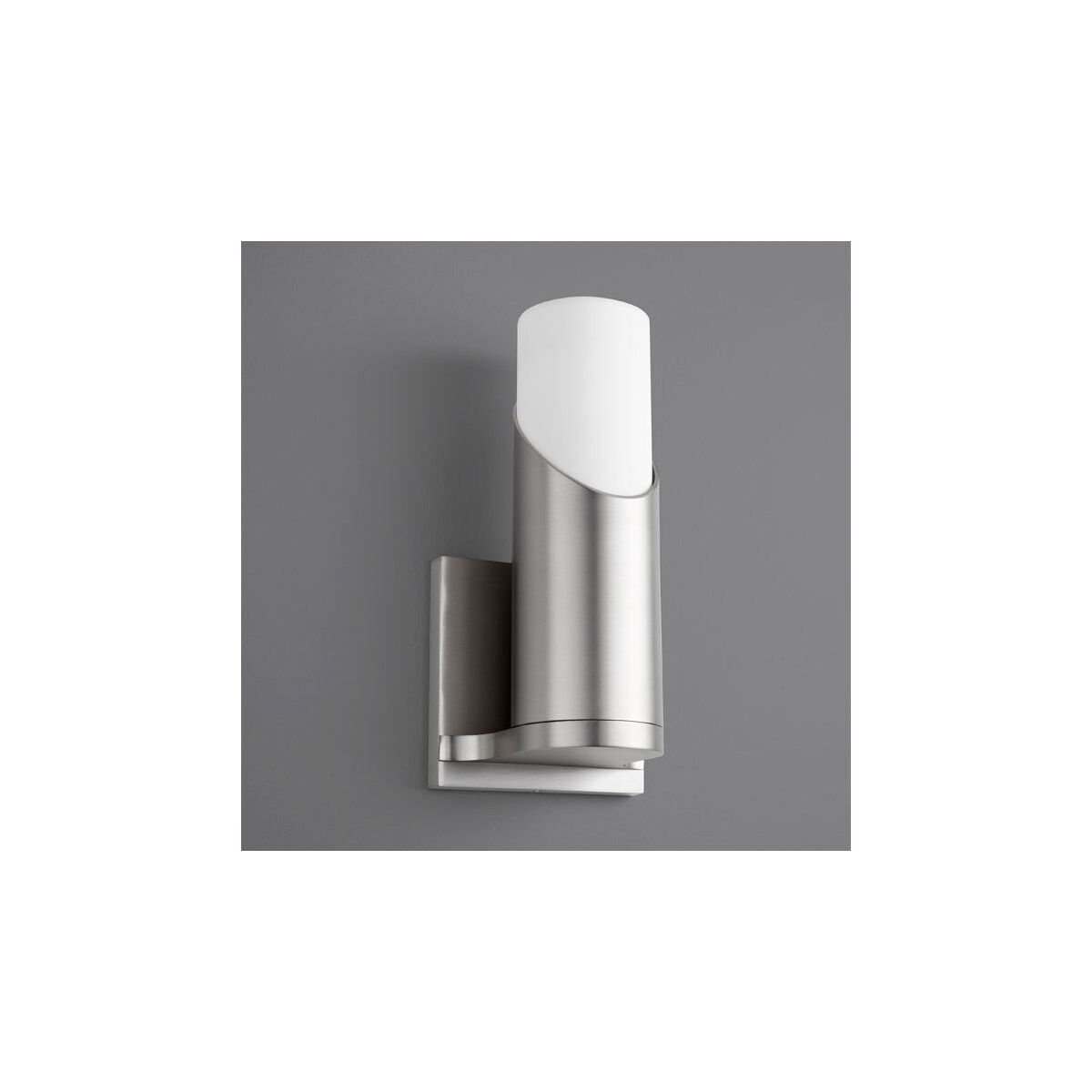 Ellipse LED 5 inch Satin Nickel Sconce Wall Light