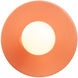 Radiance Collection 1 Light 8 inch Gloss Blush Pendant Ceiling Light