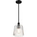 Grayson 8 inch Matte Black Pendant Ceiling Light