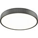 Madison LED 20.5 inch Matte Black Flush Mount Ceiling Light