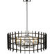 Haake 6 Light 24 inch Chrome Pendant Ceiling Light