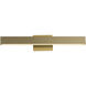 Alumilux Sideline LED 24 inch Satin Brass Bath Vanity Wall Light