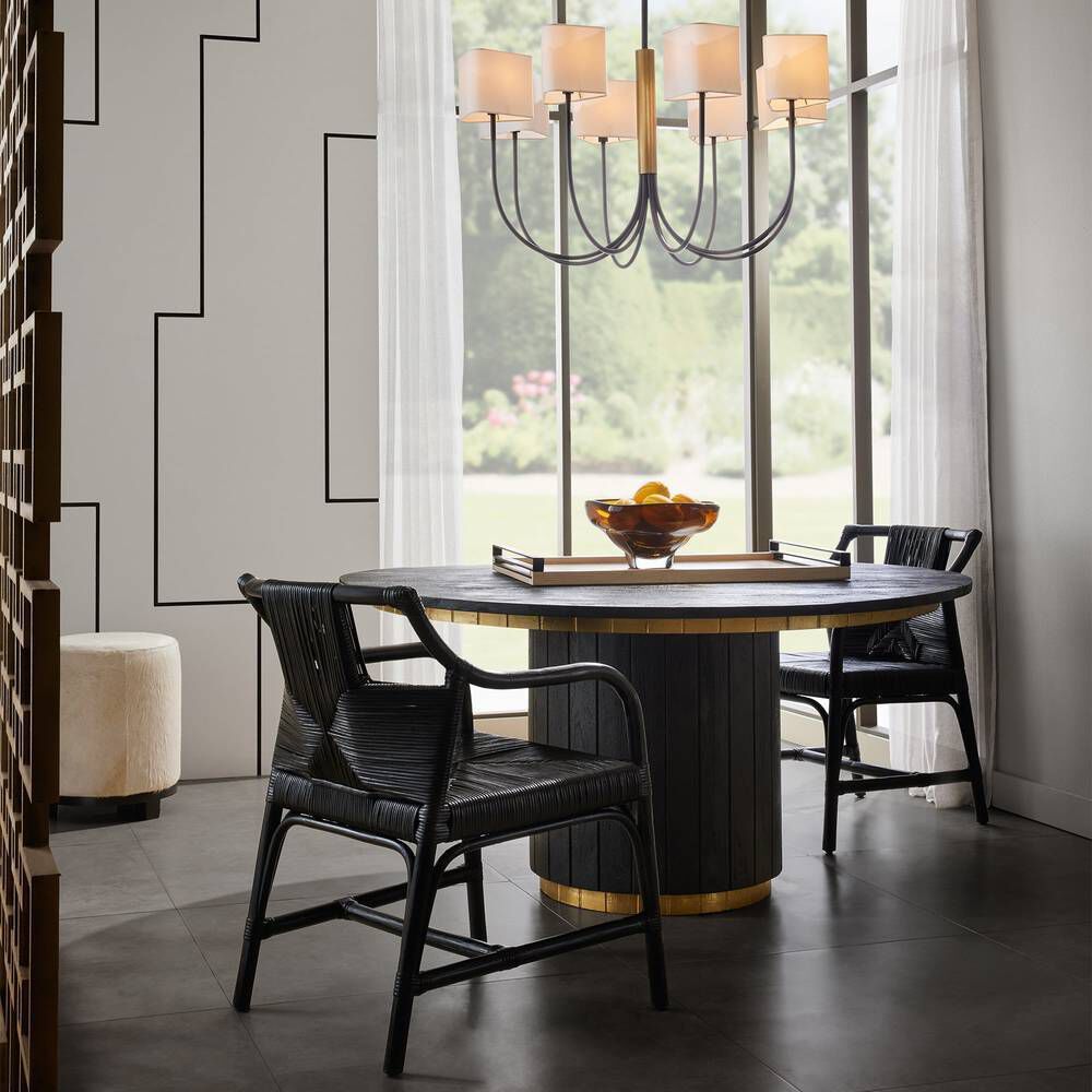 Reid Ebony Dining Table