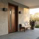Sean Lavin Kukei LED 3.5 inch Textured Black Outdoor Wall Lantern