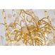 Canada 10 Light 22 inch Gold Chandelier Ceiling Light