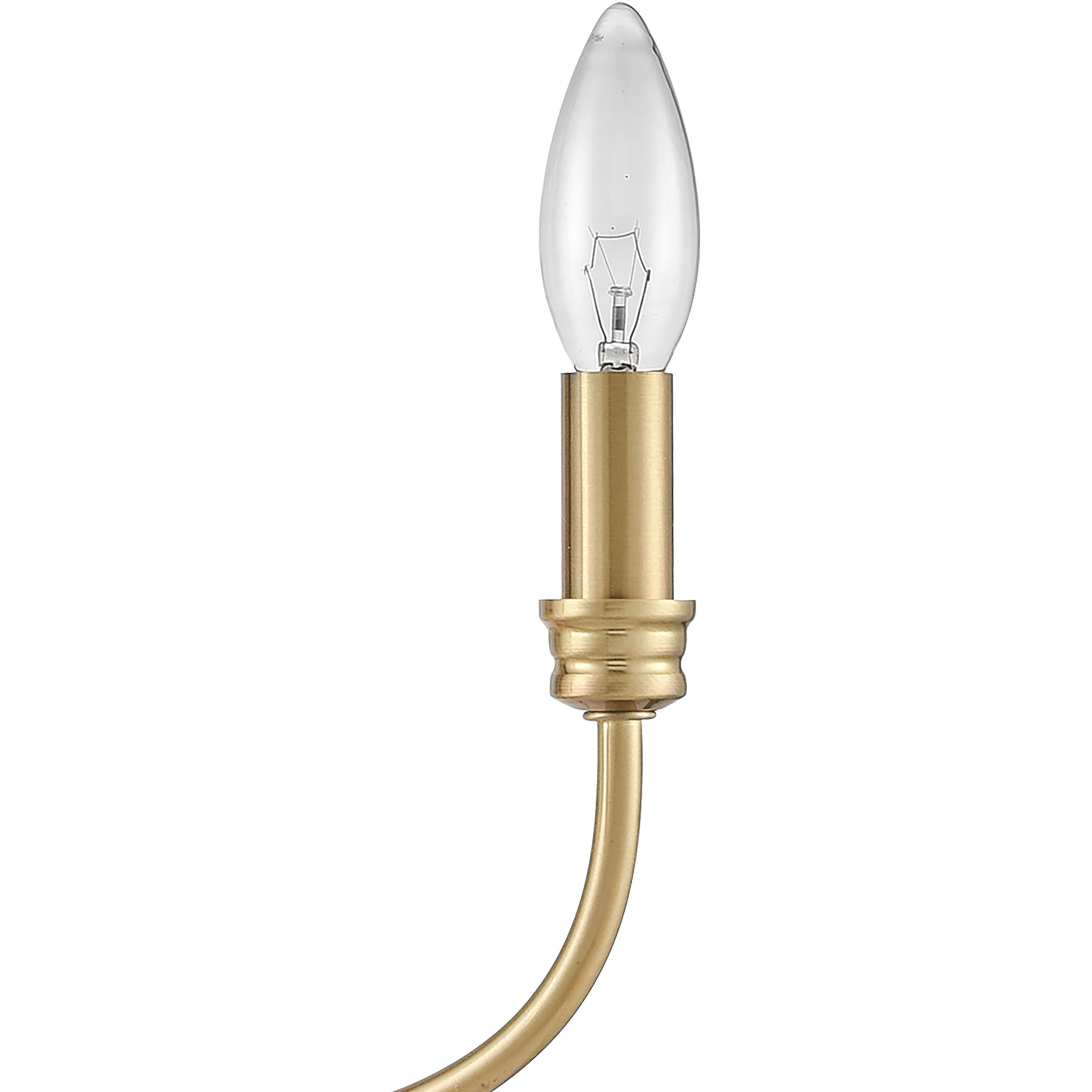 Newland 3 Light 17 inch Satin Brass Chandelier Ceiling Light