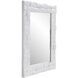 Woodrow 40 X 30 inch White Mirror