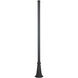 Downtown 90 inch Black Outdoor Pole Base