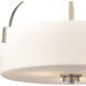 Market Square Pendant Ceiling Light in Brushed Nickel