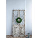 Chalet Distressed White Wall D&eacute;cor