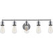 Serif 5 Light 29 inch Chrome Wall Sconce Wall Light