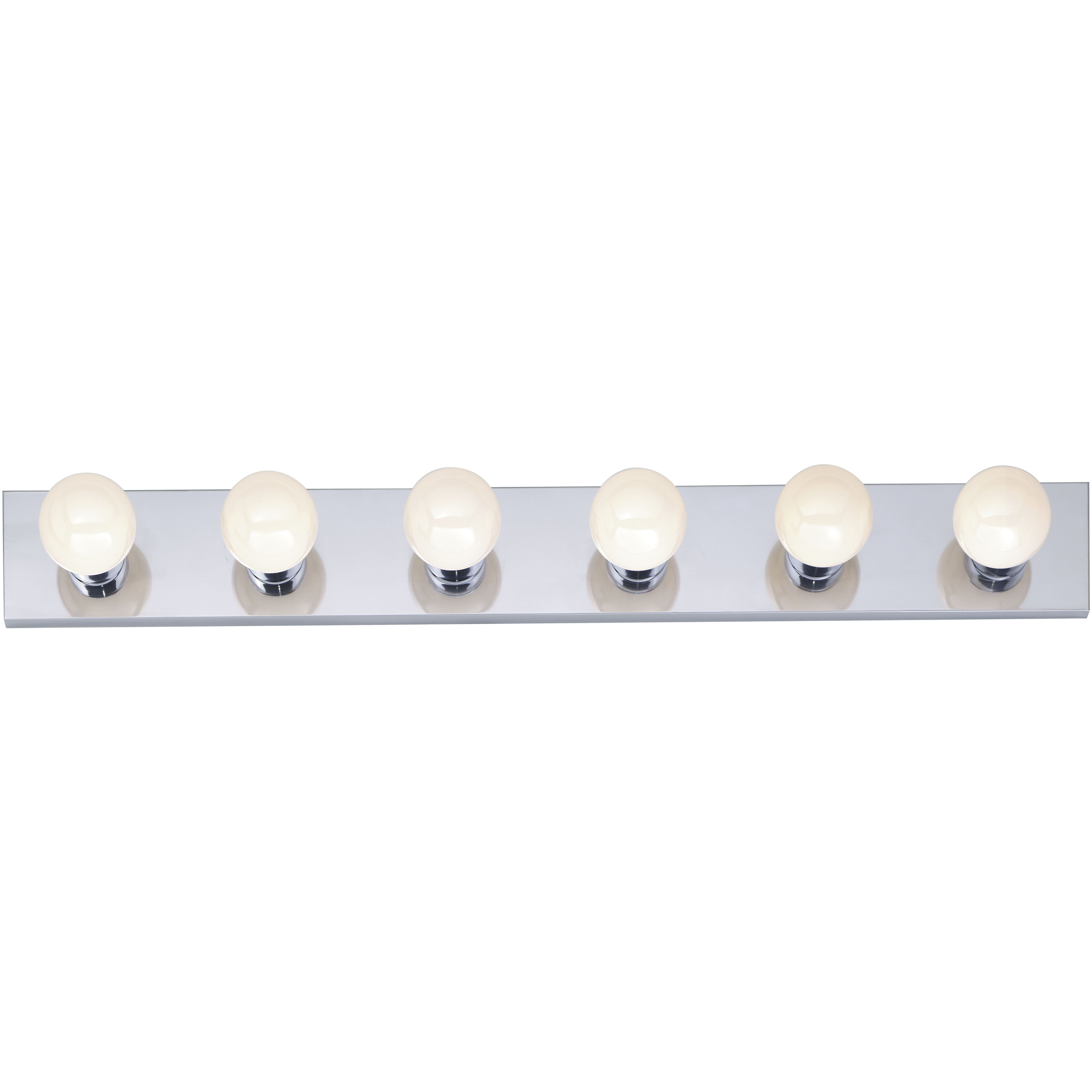 Brentwood 6 Light 36 inch Polished Chrome Bath Light Wall Light