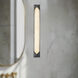 Caesar LED 3 inch Urban Bronze/Alabaster ADA Wall/Ceiling Light Wall Light