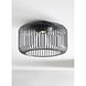 Sean Lavin Kai LED 15 inch Plated Brass Flush Mount Ceiling Light in Natural Brass, Integrated LED
