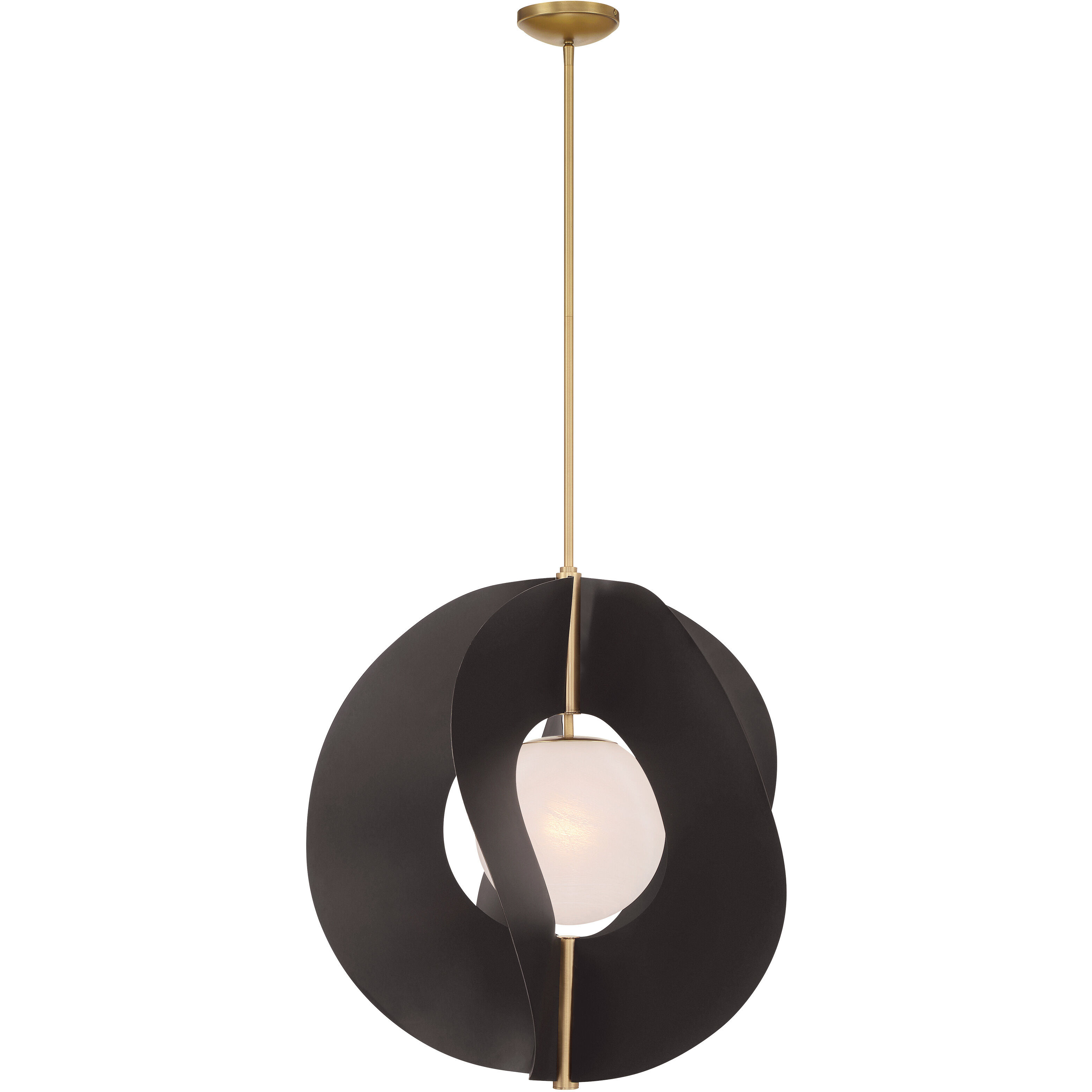 Gloria 1 Light 24 inch Legacy Brass and Dark Bronze Pendant Ceiling Light
