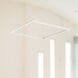 Piazza Pendant Ceiling Light in White