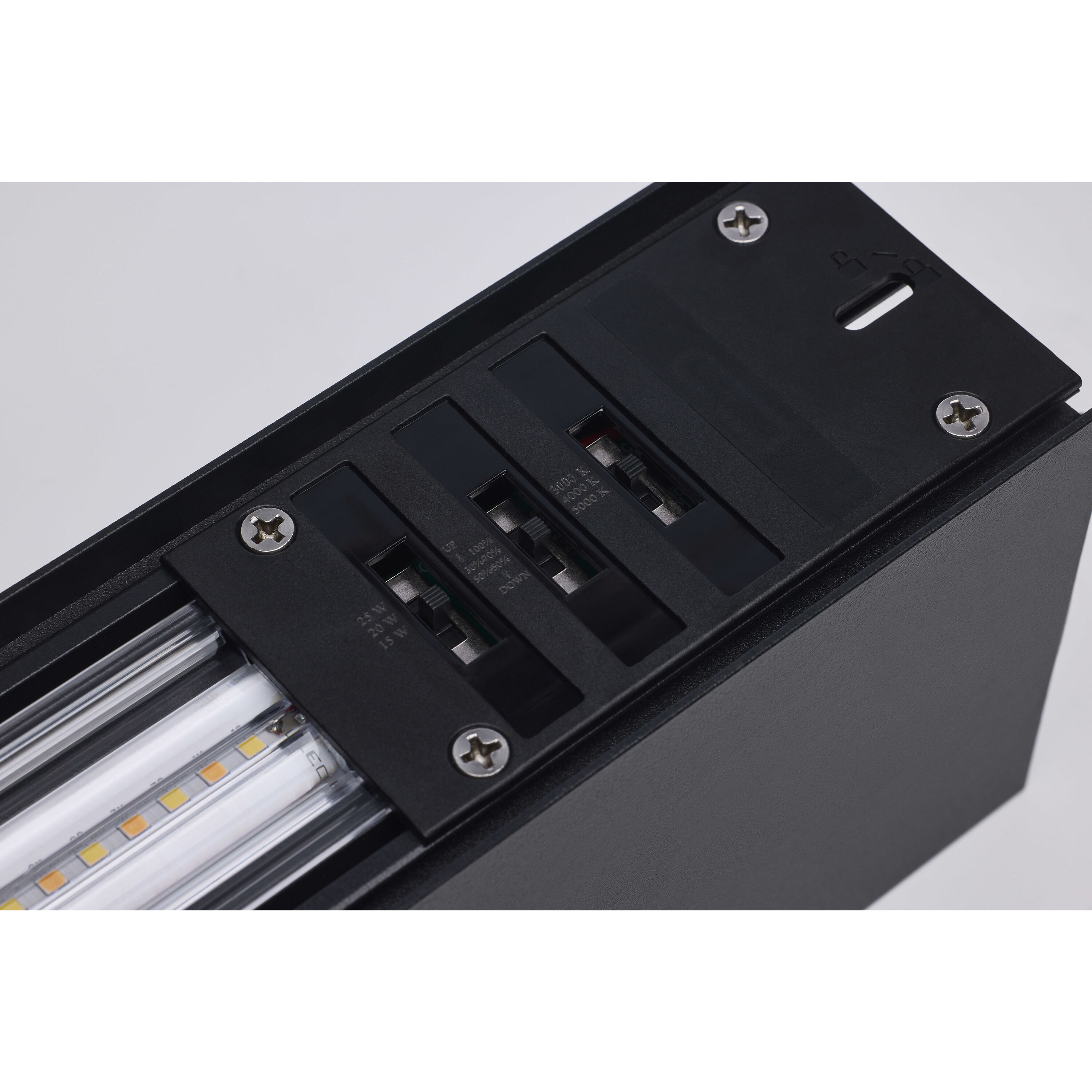 Momentum LED 2.36 inch Black Linear Strip Ceiling Light
